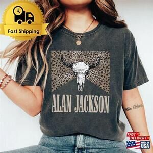 Alan Jackson T-Shirt Country Music Shirt Bullhead Classic